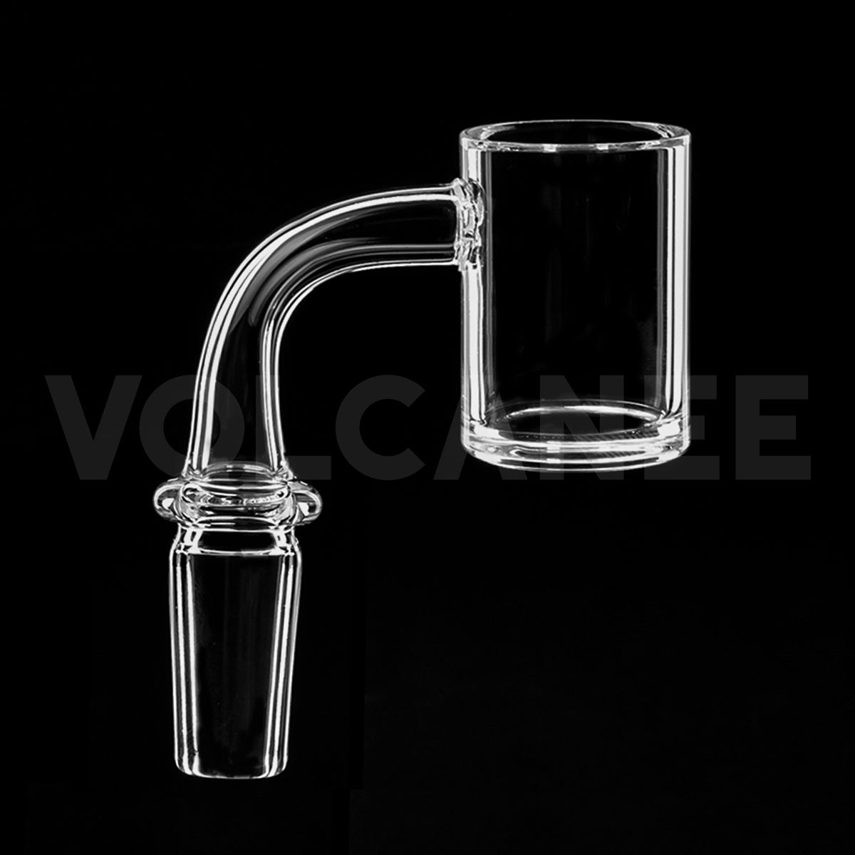 25mm Quartz Banger with Ring - 2mm Wall 4mm Bottom D25472