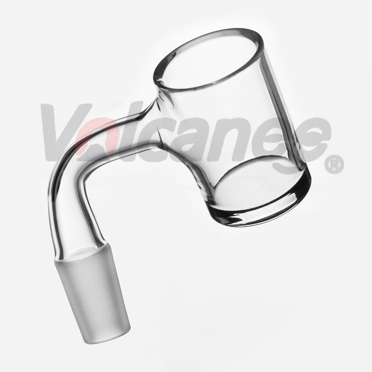 Full-Weld Quartz Banger 25mm - 2mm Wall 4mm Base 40mm Height D2503