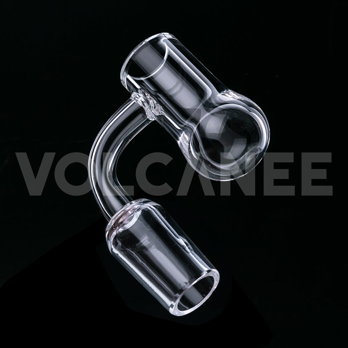 20mm Round Bottom Quartz Banger with Cap - 3mm Wall D201765