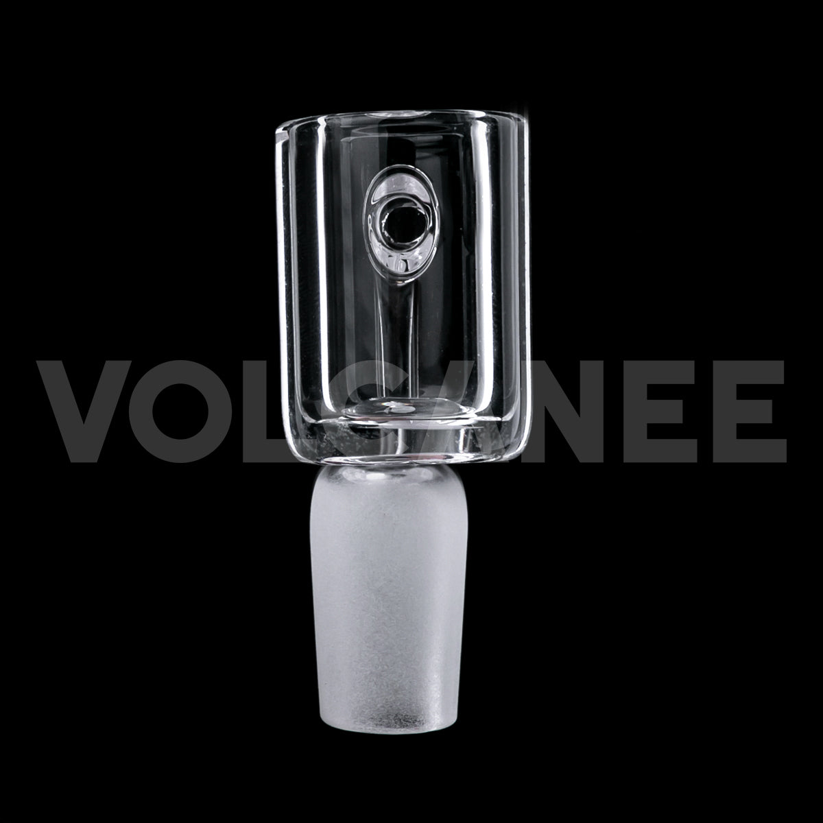 20mm Bevel Quartz Banger - 4mm Wall 2mm Bottom Frosted D201446