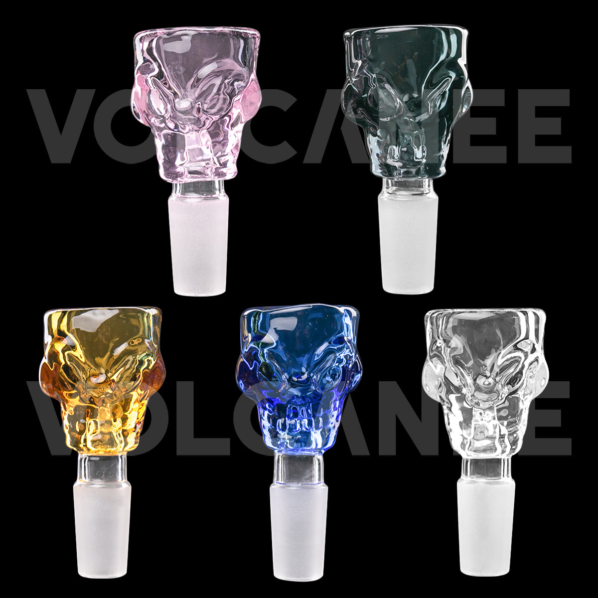 Demon Face Glass Bowl Piece PT461