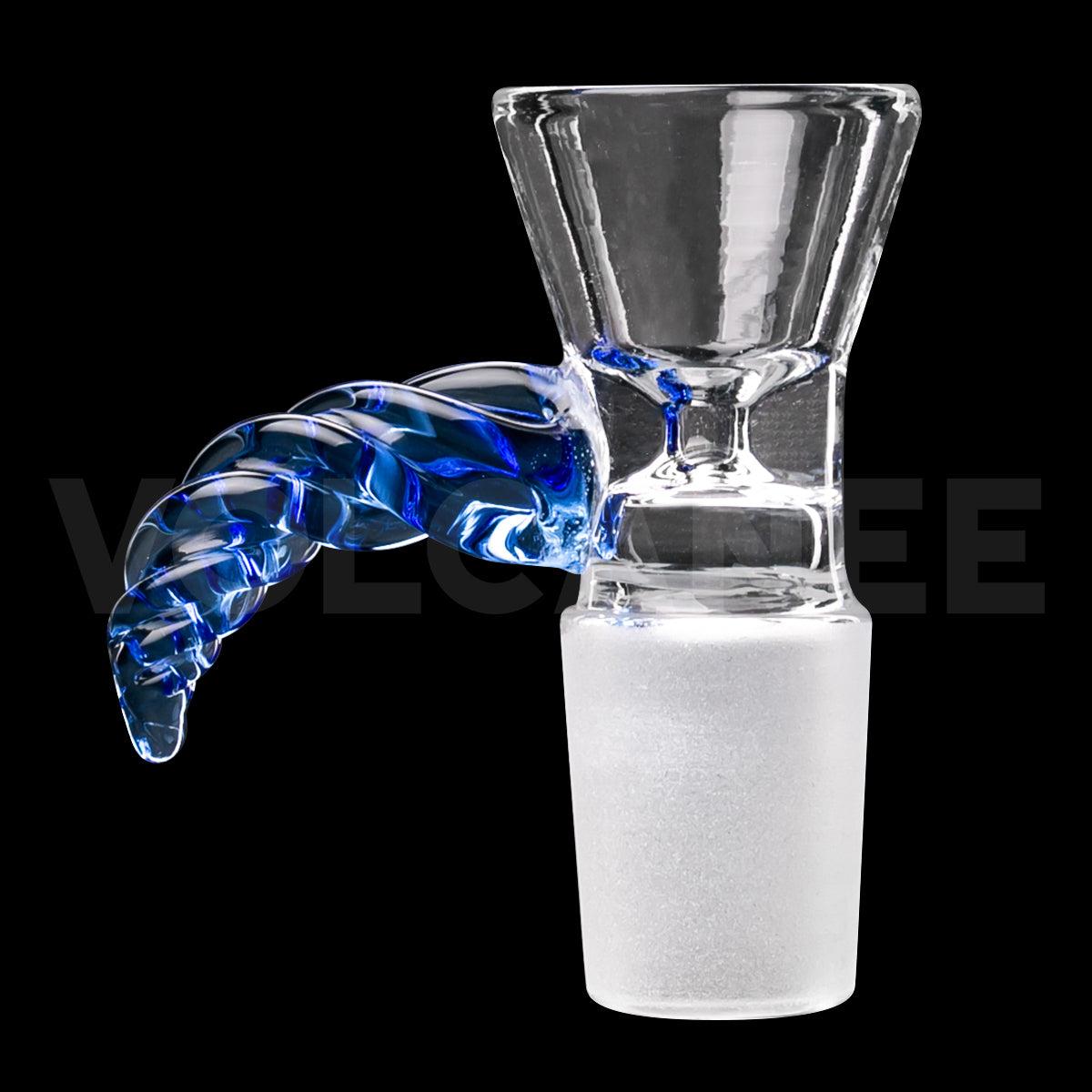Twisted Handle Glass Bowl Piece PT534