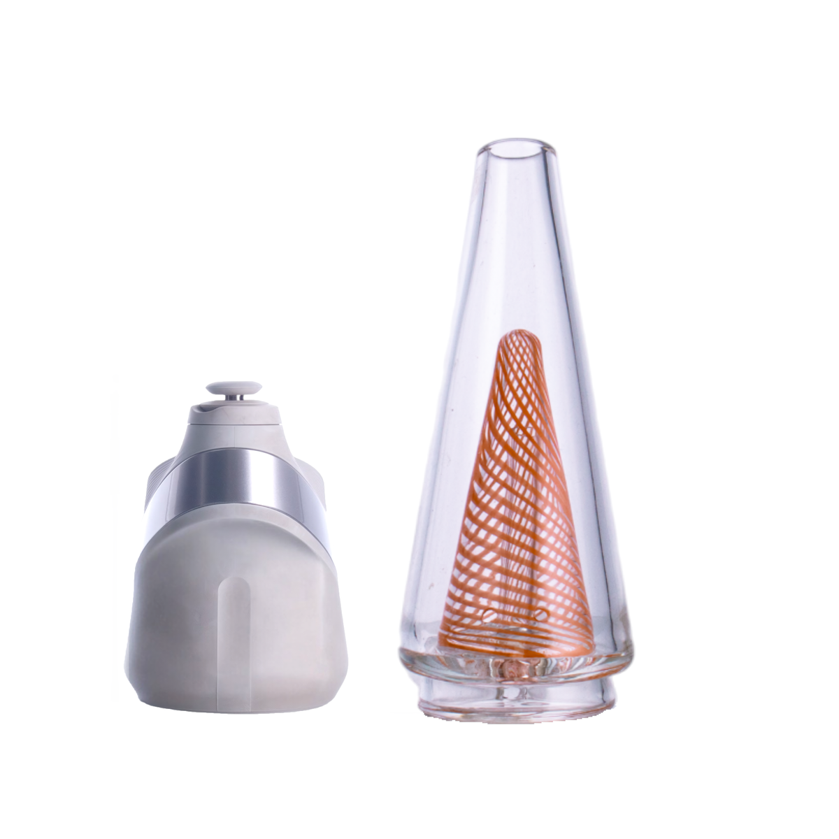 Clear Tapered Glass Attachment, 140mm Height, 42mm Base, PF10369(Accessory only)