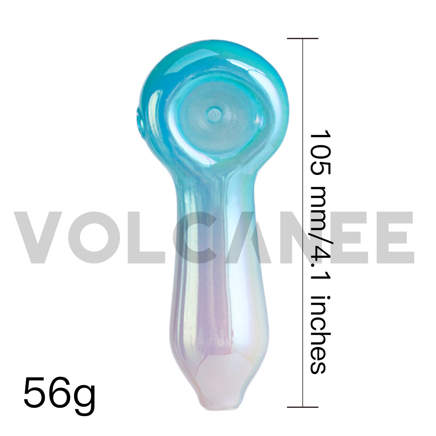 Glass Tobacco Pipe - 102mm Hand Pipe YD8009 （Random Color）
