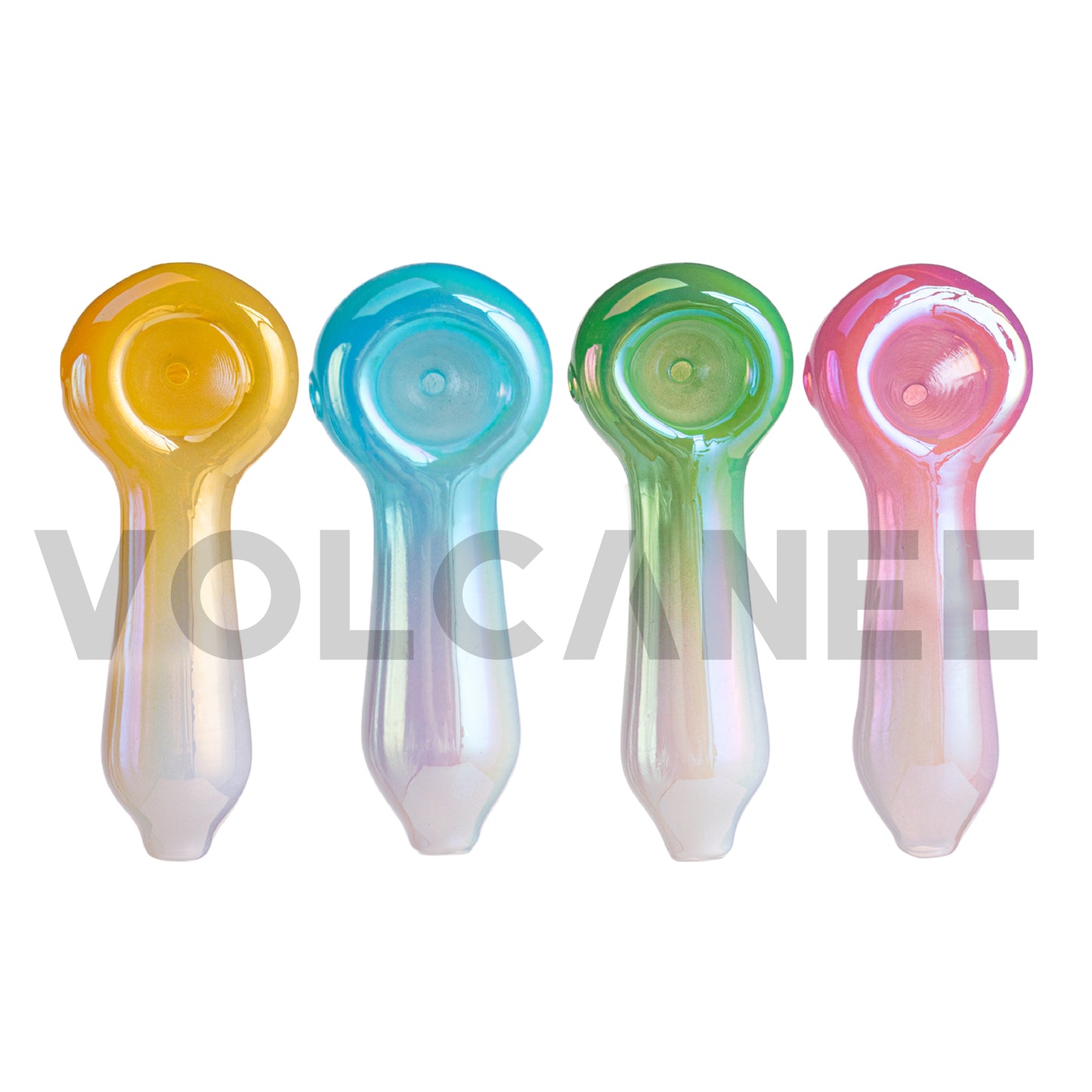 Glass Tobacco Pipe - 102mm Hand Pipe YD8009 （Random Color）