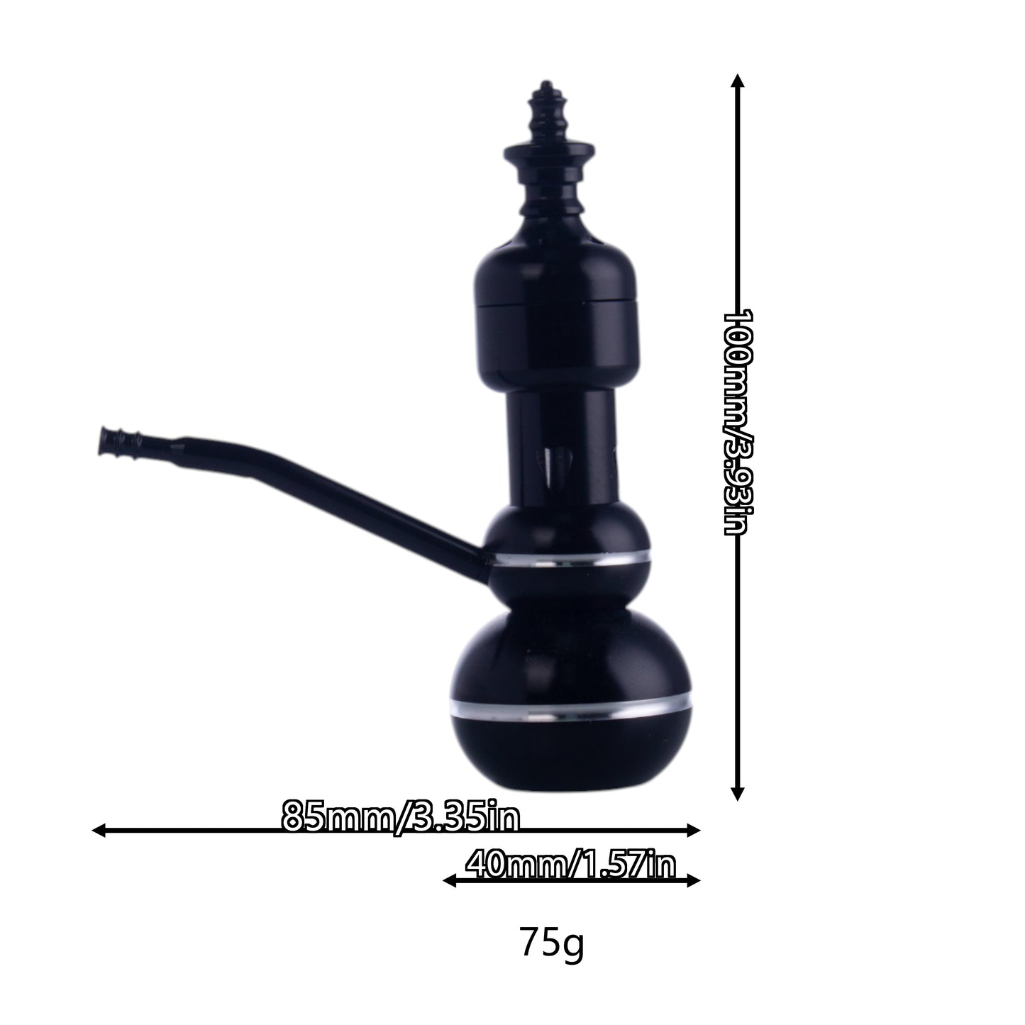 Multipurpose Glass Incense Holder, YD8786（Random Color）