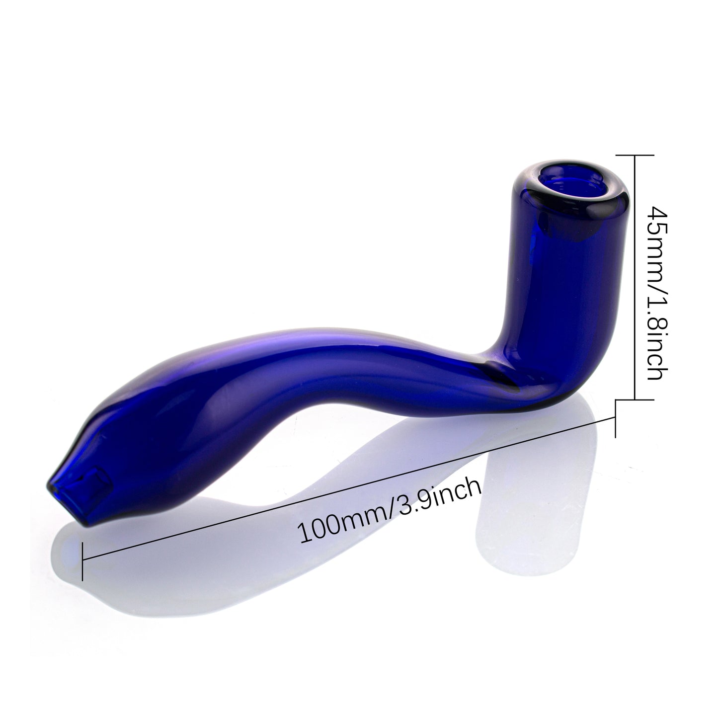 103mm Glass Smoking Pipe YD3343
