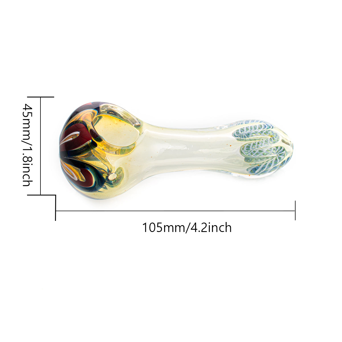 Glass Smoking Pipe YD4522