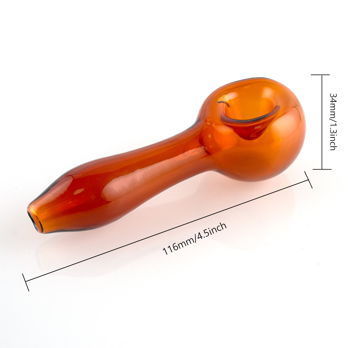 Glass Smoking Pipe YD4384 （Random Color）