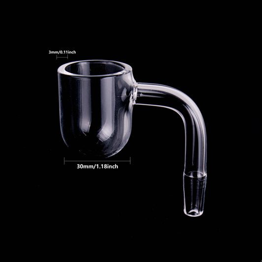 30mm Round Bottom Quartz Banger - 3mm Wall D30793