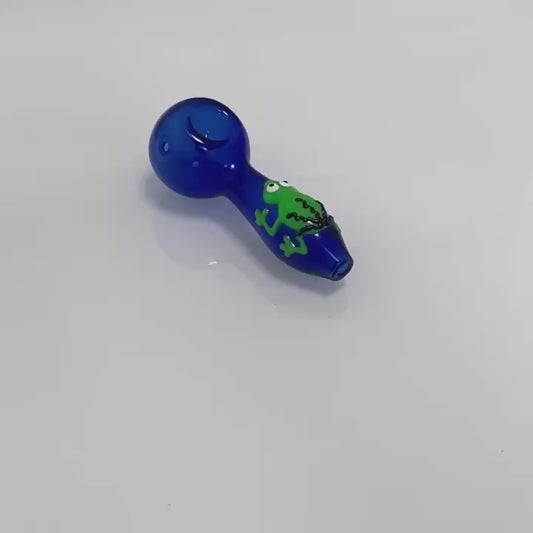 Hand-Blown Glow Glass Art Collectible, YD934