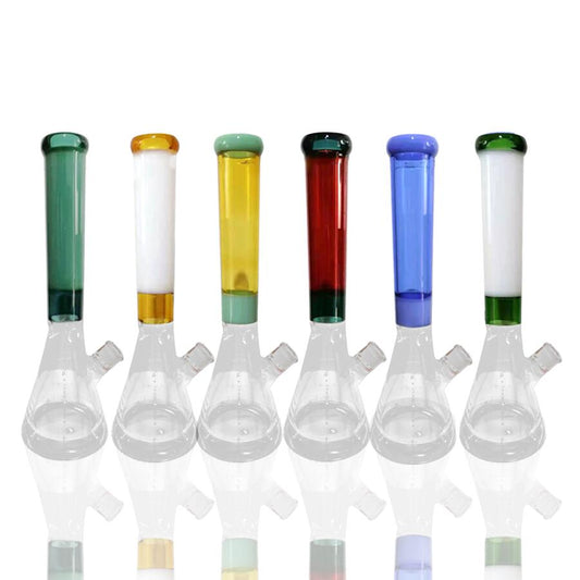 Hot selling 16inches 5mm thick beaker smoking glass pipe hookah smoking accessories glass water pipe factory sending