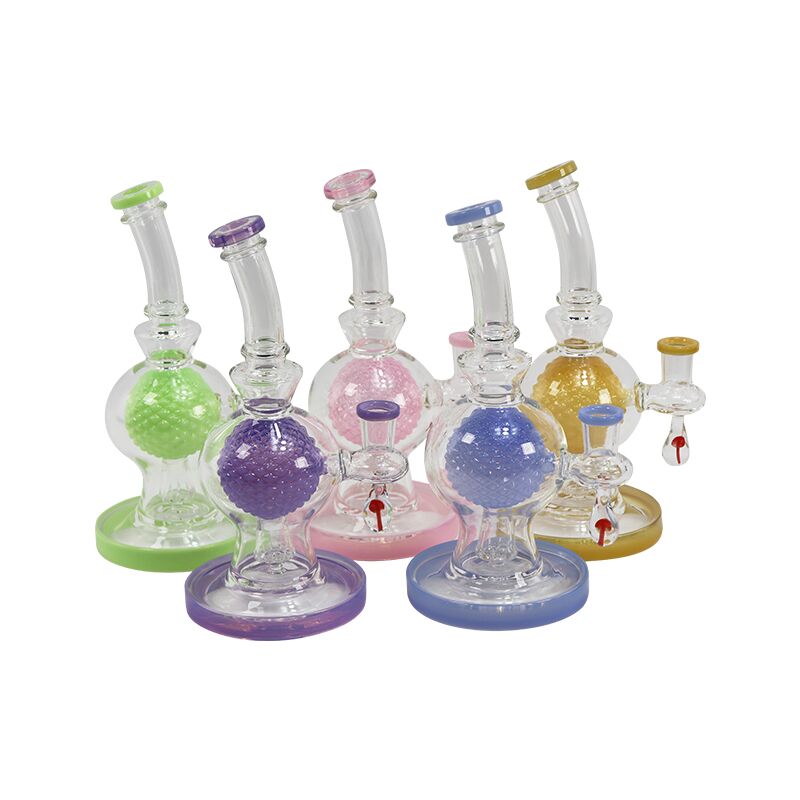 Volcanee wholesale supplier handmade glass water pipe for smoking