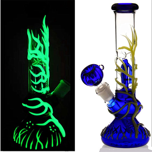 Volcanee Glass Tube Glass Oil Collector Hookah Smoking Pipe Blunt Dab Rig Bowl