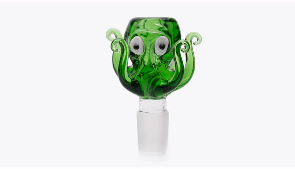Octopus Style Glass Bowl