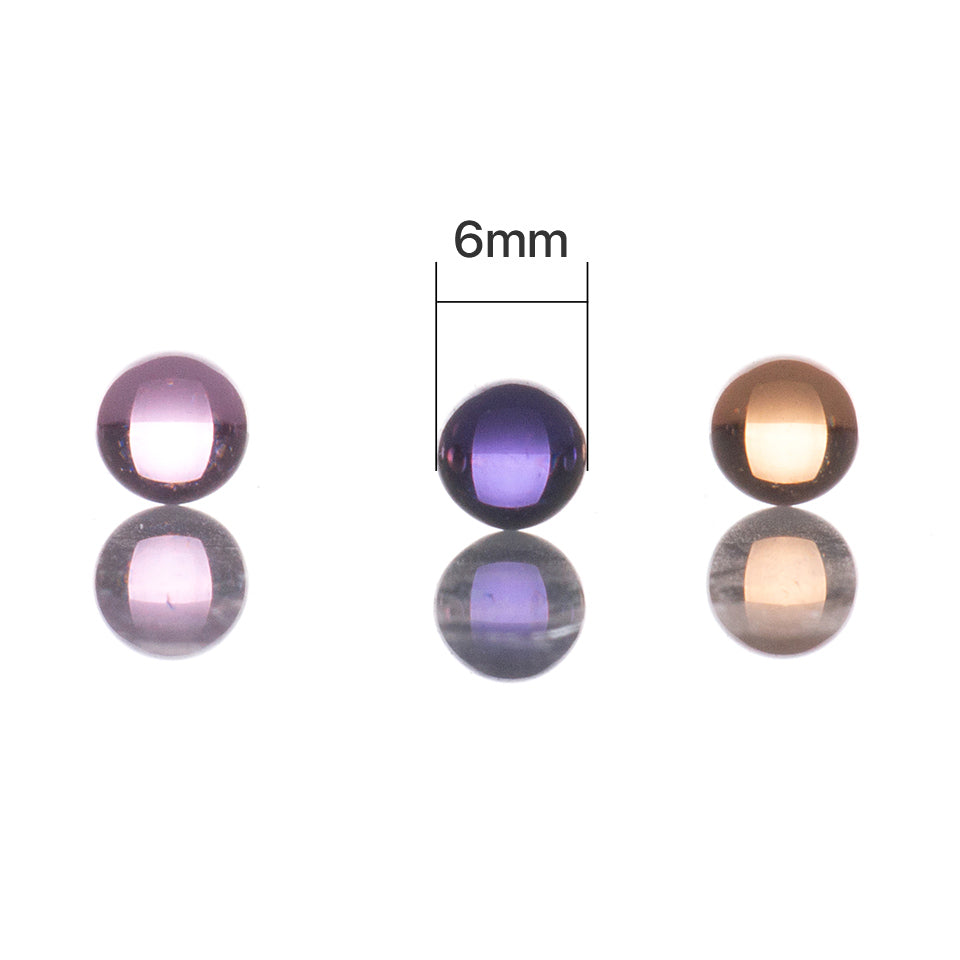 6mm Terp Pearl Ruby Pearl Balls for Quartz Banger